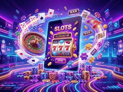 Luxury interface of Mexok Casino with golden slots and premium atmosphere